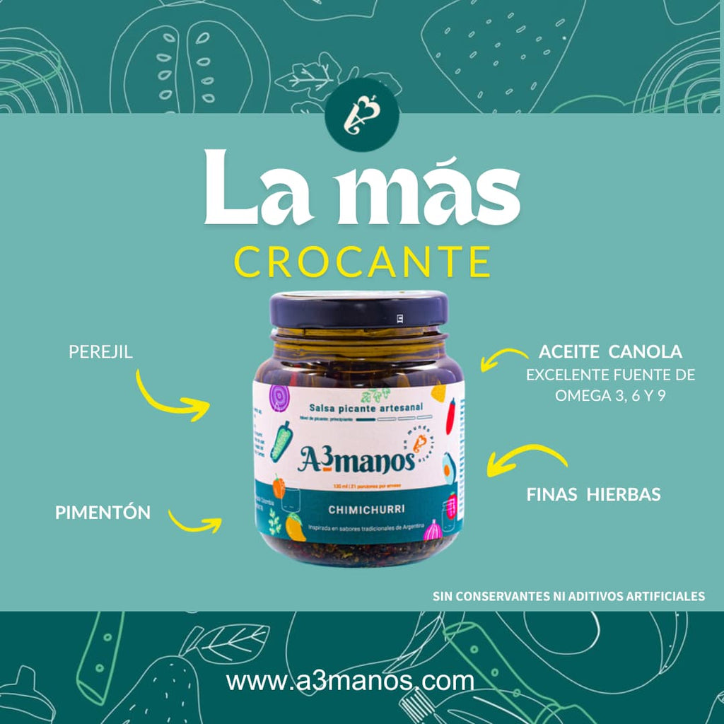 Chimichurri Crujiente Artesanal