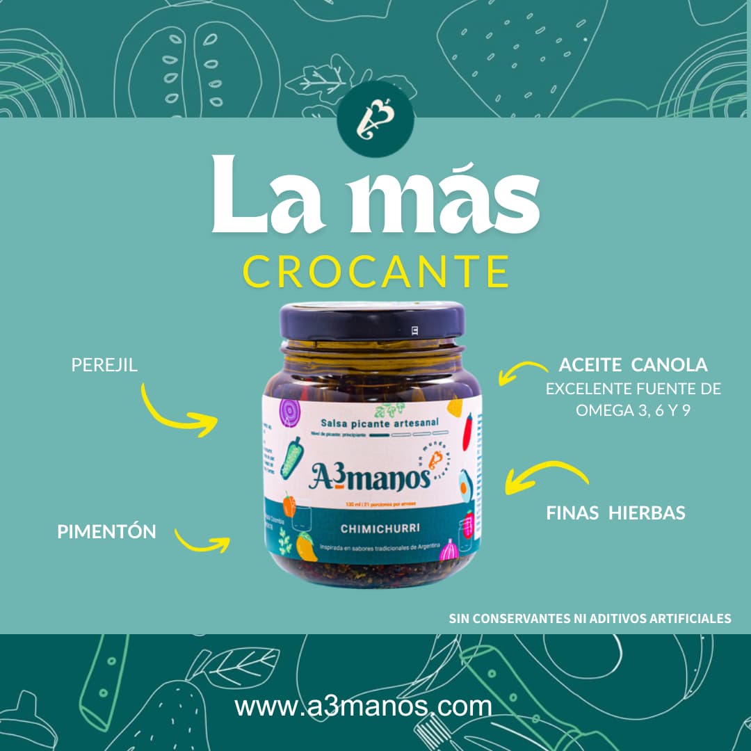 Chimichurri Crujiente Artesanal