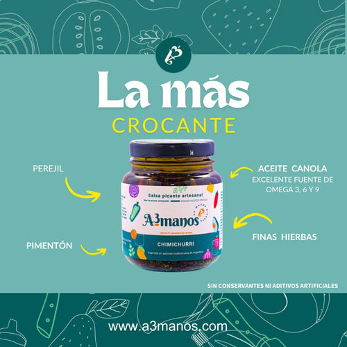 Chimichurri Crujiente Artesanal
