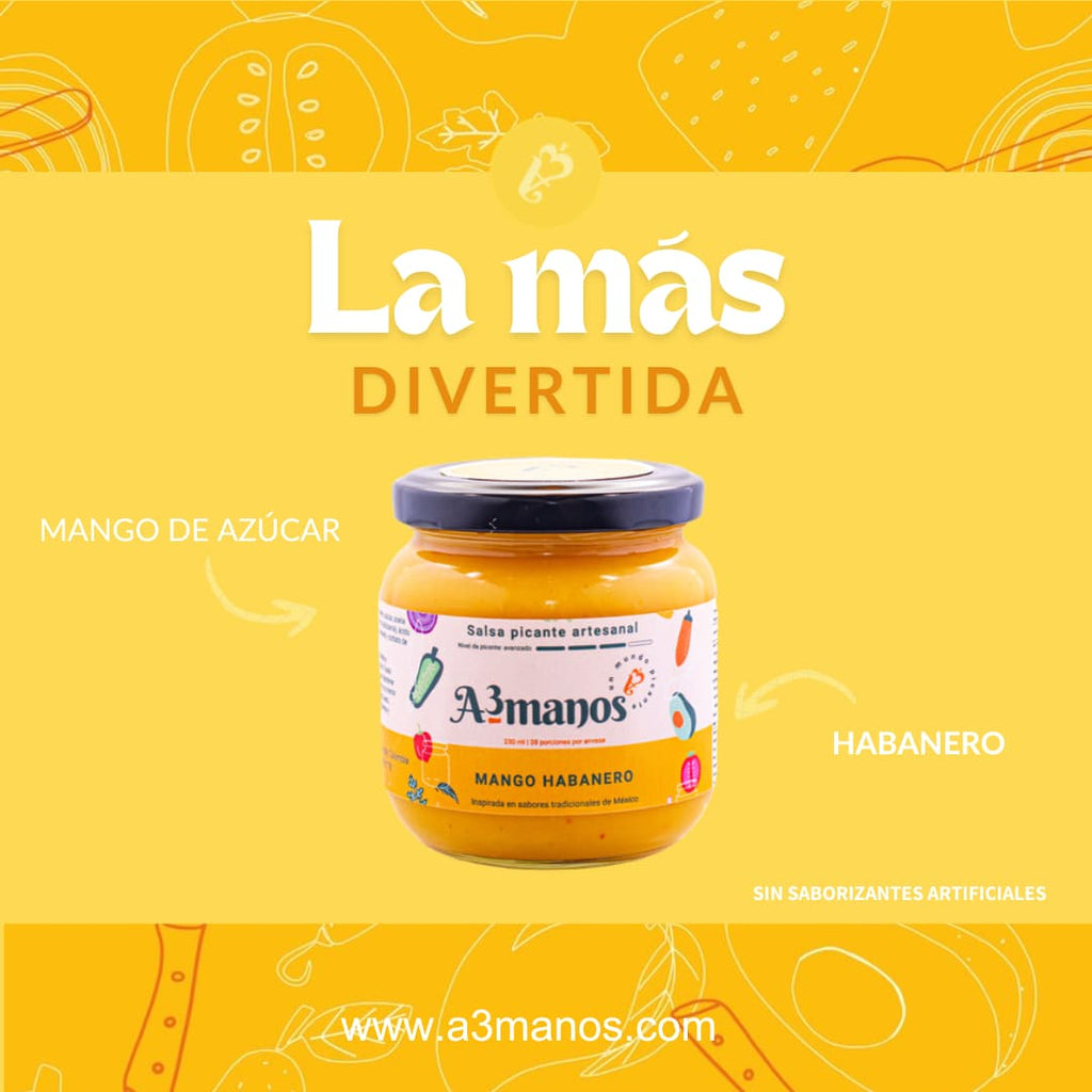 Salsa Artesanal de Mango Habanero